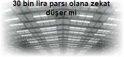 30 bin lira parsı olana zekat düşer mi 2 30 bin lira parsi olana zekat duser mi