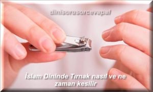 Islam Dininde Tirnak nasil ve ne zaman kesilir