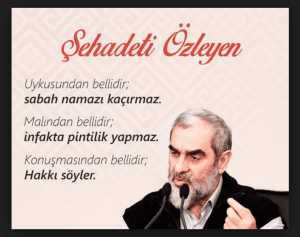 Nureddin Yildiz Hocanin Guzel Sozleri