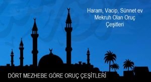 Oruc Cesitleri Haram Vacip Sunnet ev Mekruh oruc