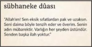 Rüyada kızımın sübhaneke okuması 2 Ruyada subhaneke