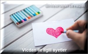 Vicdan ile ilgili ayetler