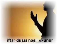 iftar duasi nasil okunur