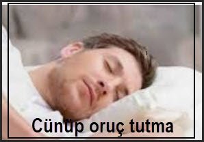 Cunup oruc tutma