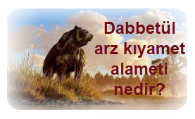Dabbetul arz kiyamet alameti nedir